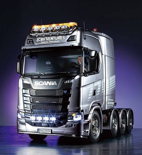 Tamiya 56371-600 1:14 RC Scania 770 S 8x4/4 1:14 elektrický RC model nákladního automobilu stavebnice