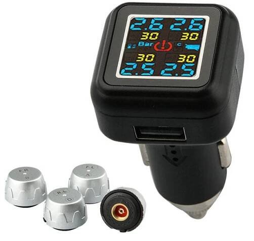 Monitoring tlaku v pneumatikách sada TPMS-46e