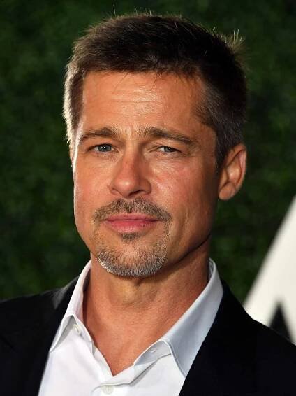 Brad Pitt attends the fan event for Paramount Pictures' 