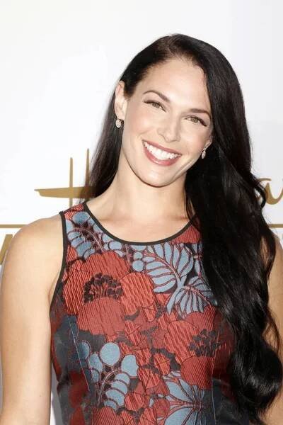 Herečka Amanda Righetti — Stock obrázek