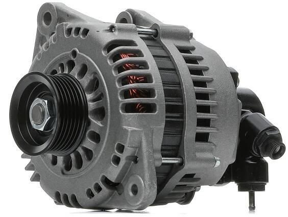 RIDEX REMAN 4G0026R Alternátor 12V, 100A, B+ (M8), L, W, včetně vakuového čerpadla, Ø 60 mm