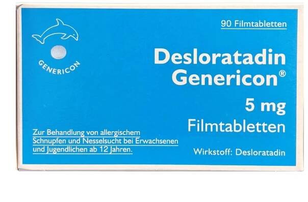 Desloratadin Genericon 5 mg Filmtabletten 