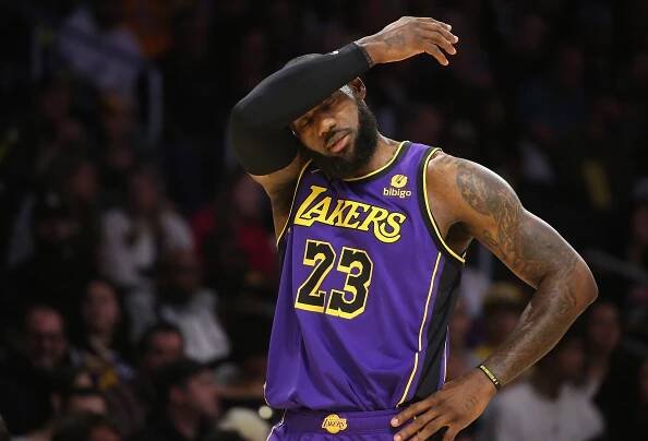 LeBron James and Ja Morant got into a heated moment on the court