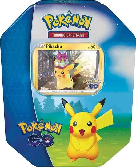 Plechová krabička Pokémon Go - Pikachu