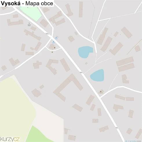 Vysoká - mapy | Kurzy.cz