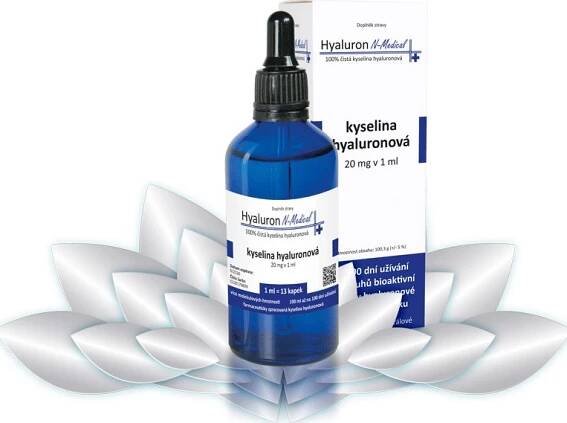 Hyaluron N-Medical 100% kyselina hyaluronová 100 ml