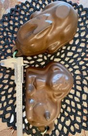 Dvě úžasné malé keramické formy Beránek & Zajíc - Top stav  - Starožitnosti