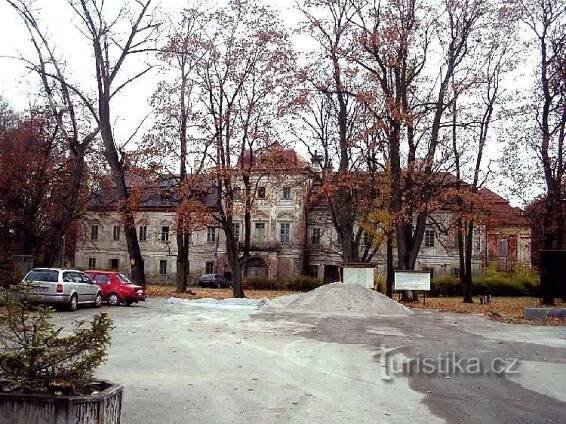 Pohled na zámek od severu