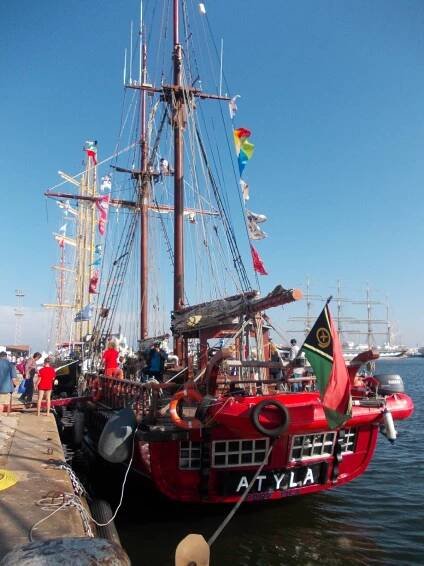 cvičná loď Atyla - Amsterdam... - Ostatní