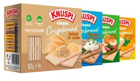 Knuspi Crispbread 150g - FitStore.cz - Váš eshop s doplňky stravy