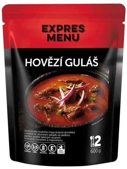 EXPRES MENU - Hovězí guláš 600g