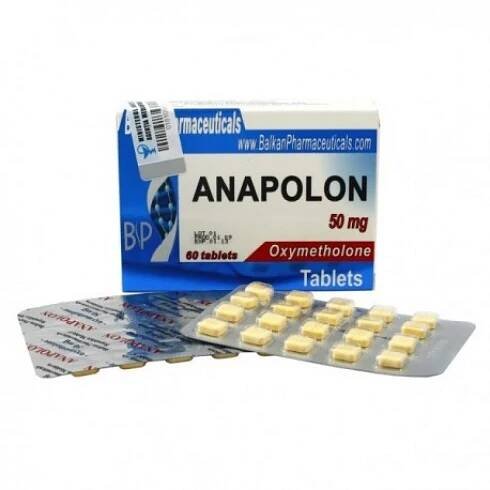 Verpackung Anapolon Oxymetholone Balkan Pharmaceuticals