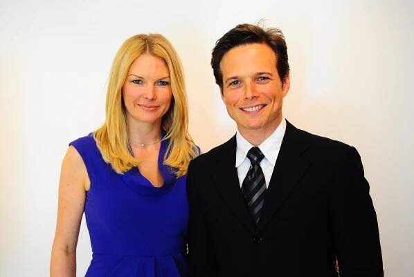 Kelley Wolf and Scott Wolf in May 2010
