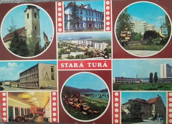 Stará Turá - Pohlednice místopis
