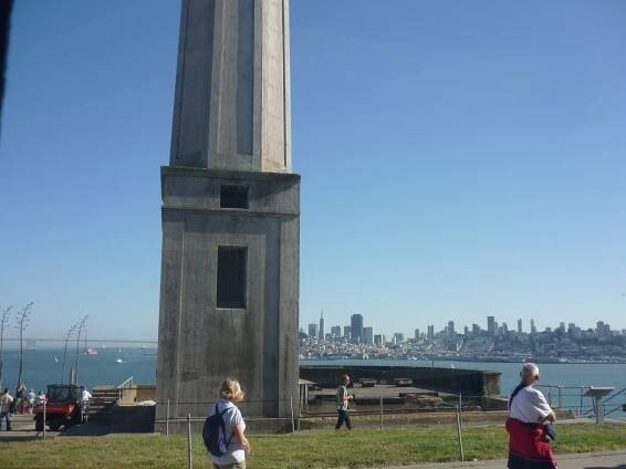 View on Alcatraz