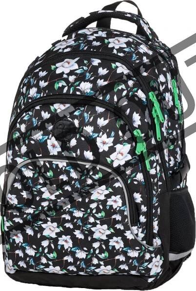 OXYBAG Školní batoh Scooler Flowers | Stavebnice-hry.cz