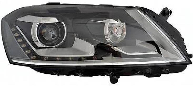 2248084 DIEDERICHS Priority Parts Přední světlo pravá, D3S, LED, Bi-xenony, průhledná pro VW PASSAT