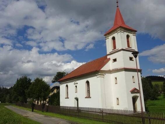 Evangelický kostel Pustá Rybná | Místa reformace