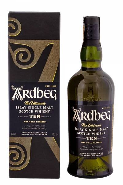 Ardbeg 10-ročná v Krabici - Alkoholonline.sk