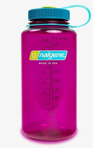 Láhve na pití Nalgene Wide-Mouth 1000ml Sustain Bottle Eggplant