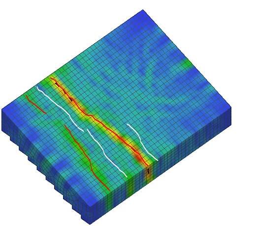 2023_4_90 Vznik trhlin v důsledku vývoje hydratačního tepla v masivních betonových konstrukcích – skluz VD Orlík | Ebeton