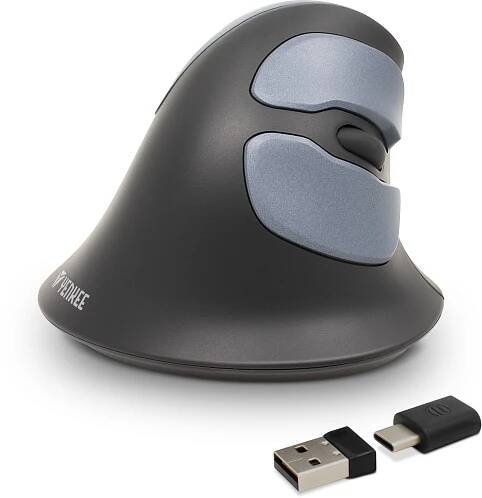 Yenkee - Ergonomická myš 1000/1600 DPI 1xAA černá
