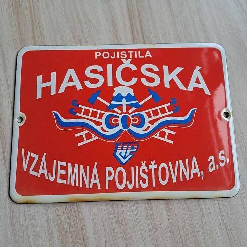 Smaltovaná cedulka