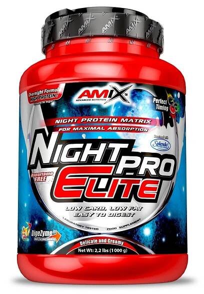 Amix Night PRO Elite (Balení(g) 1000g, Příchuť Chocolate)