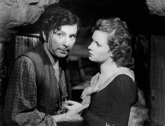Jamaica Inn - Z filmu - Robert Newton, Maureen O'Hara