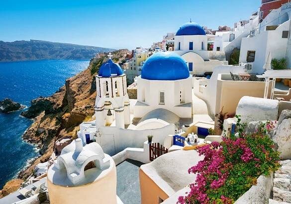 Castorland Léto na Santorini 500 dílků