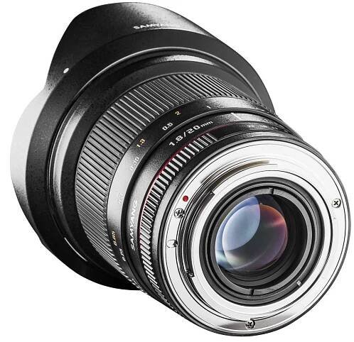 Samyang F 1,8/20 DSLR Sony E-Mount | ab-com.cz