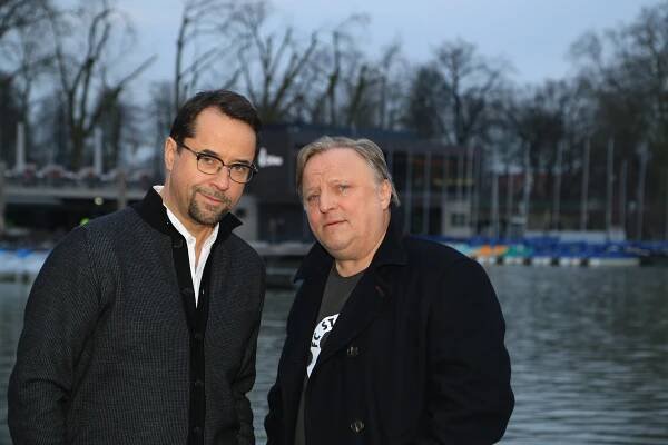 Jan Josef Liefers und Axel Prahl