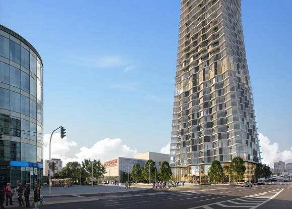 České město se dočká mrakodrapu. Stát by měl už za sedm let, má mít 235 metrů