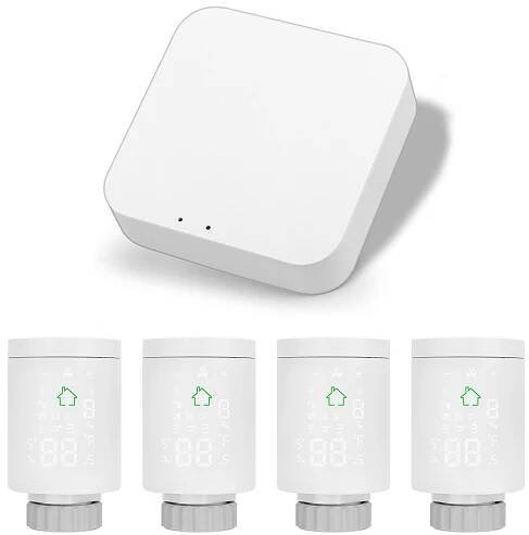 TUYA termostatická hlavice set WIFI pro chytrý dům