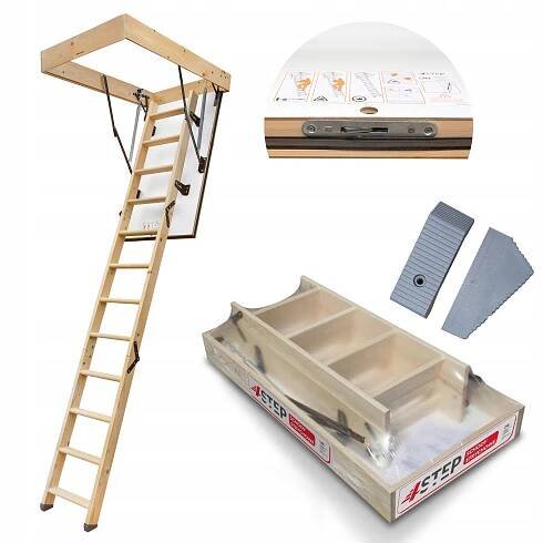 Půdní schody Výlez na Strych 4STEP GREENLINE 110x60 35 mm 1,05W/m2K