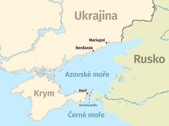 Ukrajina aktuálně mapa