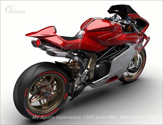 MV Agusta Superveloce 1000 Serie Oro | Katalog motocyklů a motokatalog na Motorkáři