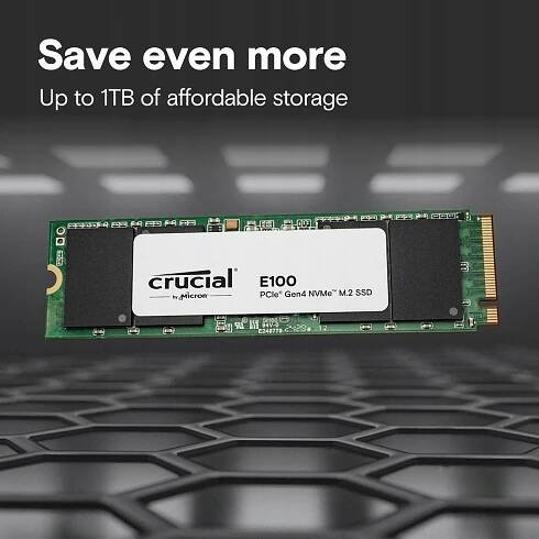 SSD E100 1TB M.2 NVMe 2280 PCIe 4.0 5000/4500 Formát disku M.2