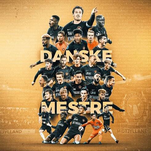 FC Midtjylland - Danish Champions - Joeri Gosens