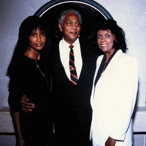 beverly johnson with mother and father