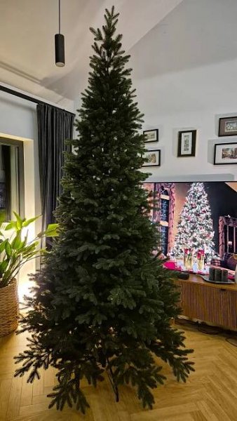 Umělý vánoční stromeček 100% PE Smrk RealTree 3D 100 cm, malý jako přírodní, živý Barva zelená