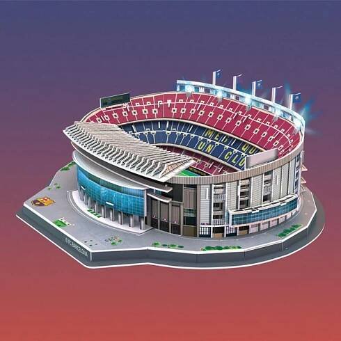 Puzzle 3D - Nanostad LED: SPAIN - FC Barcelona Camp Nou