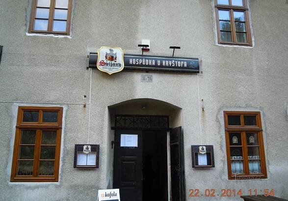 hospůdka v Kryštofově údolí v roce 2014