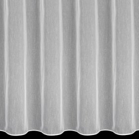Záclona Aden 320, bílá, jemný vzor deštíku, není třeba žehlit, šití na míru, řasící páska nebo tunýlek