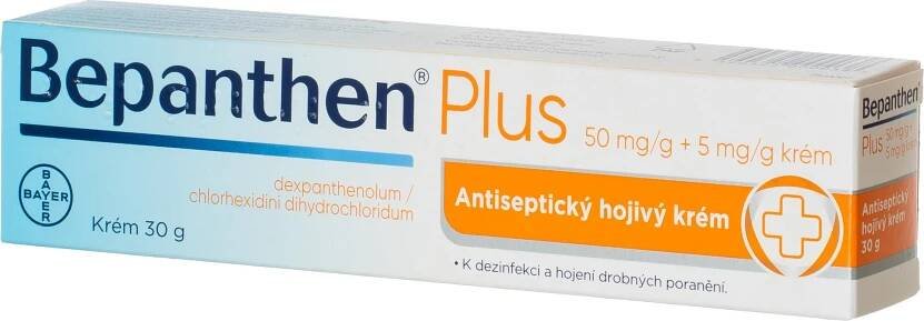 BEPANTHEN PLUS DRM 50MG/G+5MG/G CRM 30G