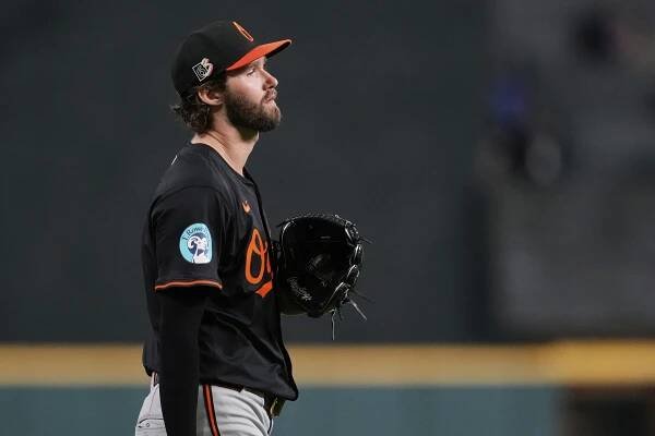 Baltimore Orioles pitcher Brandon Young.