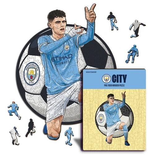 Phil Foden - Wooden Puzzle