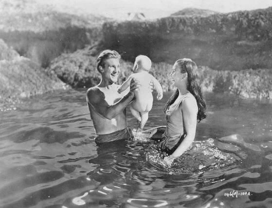 The Blue Lagoon - Z filmu - Donald Houston, Jean Simmons
