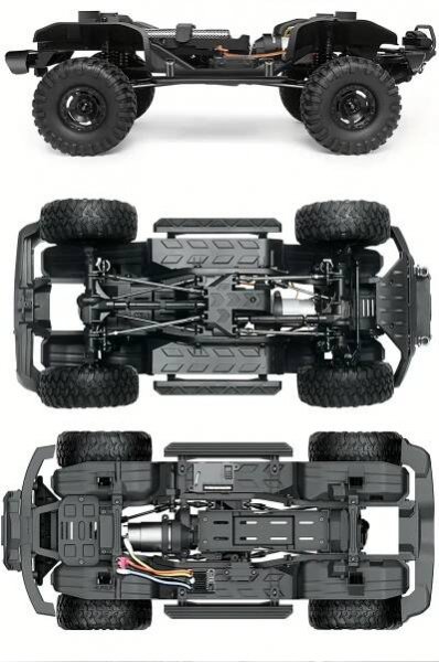 1 10 rc car rc crawler   rtr r1001 with led 2 4  remote control   vehicle rc cars for adults gift     racing sporty look aggressive styling plastic chassis precision engineering remotecontrolled car scale model fans     Product details 11