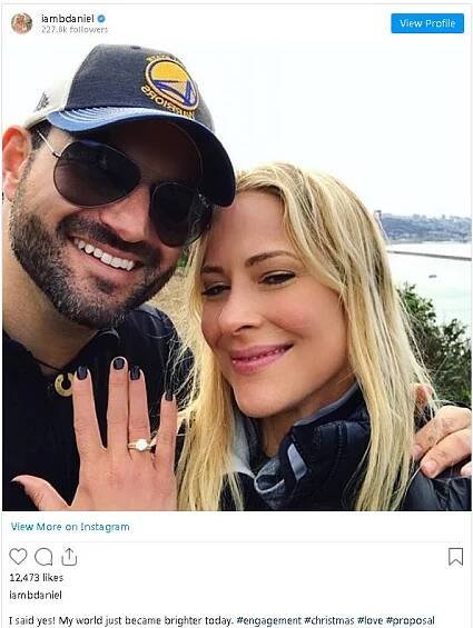 Brittany Daniel and Adam Touni engagement